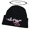 Ayrsjcl Embroidery Beanie Hat Cool Cotton Beanie Slouch Personalized with Hip-hop Winter Warm Hat #3