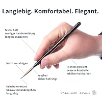 ARTEGRIA Detailpinsel-Set, 5 Miniaturpinsel, Größe Rund 3/0 (000) – Ansicht 4