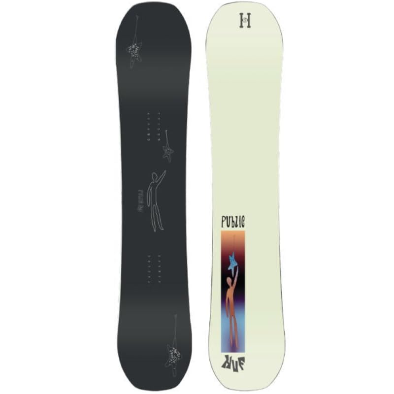 Amazon | 22-23 PUBLIC HUF X DISPLAY 153cm パブリックハフ  