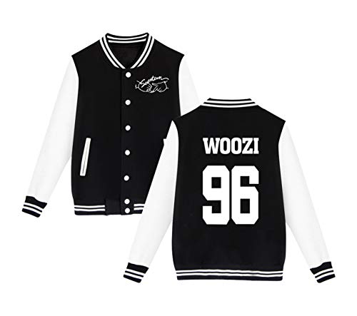 Xkpopfans Seventeen Hoodie Concert Baseball Jersey Sweatshirt Hoshi Woozi Jacket Coats