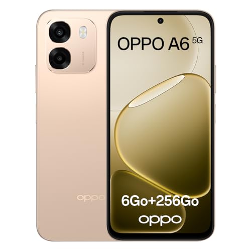 OPPO A6 5G Android Smartphone, 6+256Go...