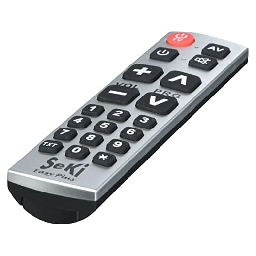 SeKi Easy Plus - Mando a distancia universal, color negro