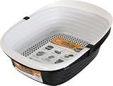 Arm & Hammer Large Sifting Litter Box Scoop Free Cat Litter Tray with Microban, Made in USA