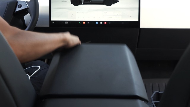 AZGaea Floor Console Organizer Tray For Tesla Cybertruck - View #3
