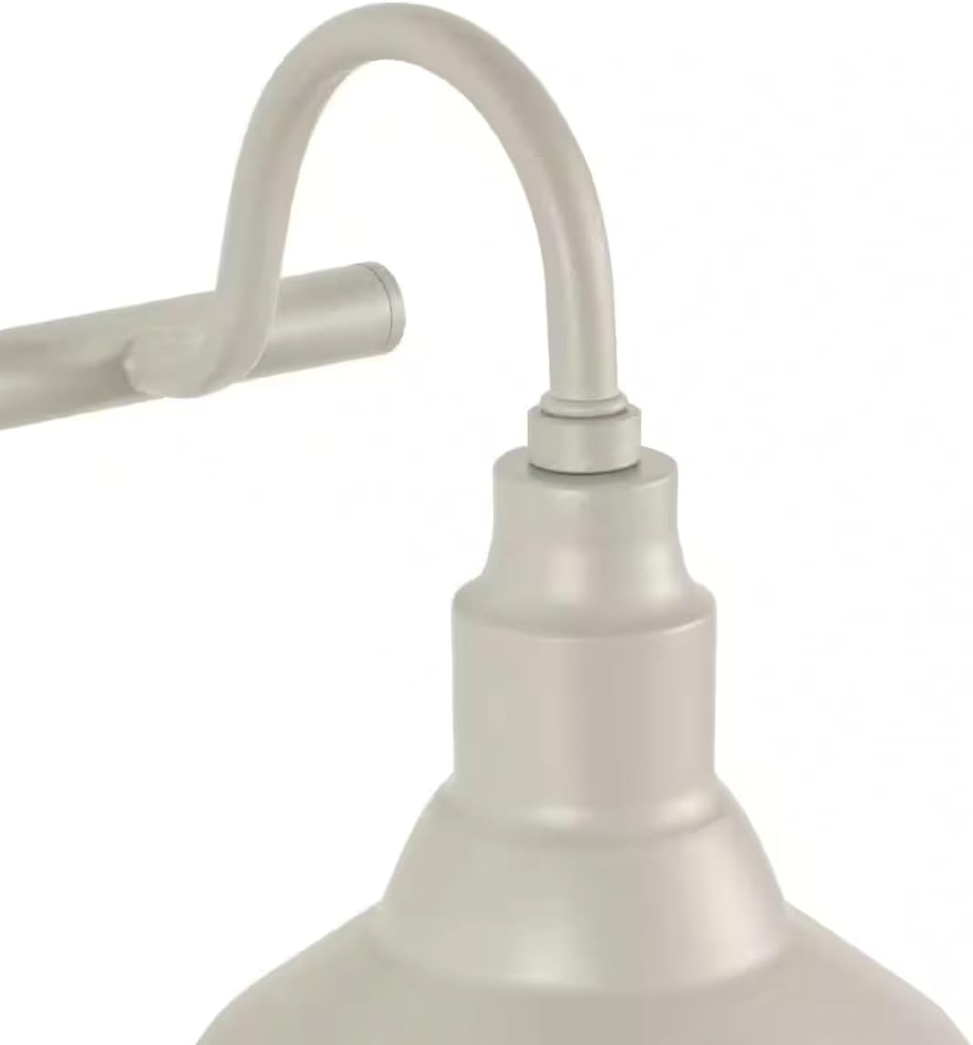 Ceybo 4 Light Fixture Bathroom Vanity — Gray Farmhouse barn-Style Shades