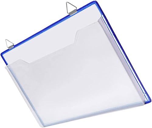 Miniatura 7 de BESTOYARD Bolsa de almacenamiento de archivos, carpeta de archivos de oficina, conveniente bolsa de archivo, soporte para archivos colgantes,