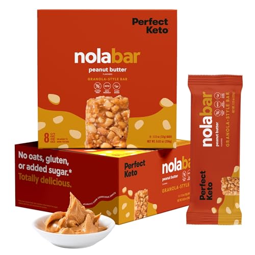 Perfect Keto Nola Bars | Gluten-Free Keto Granola Bars with