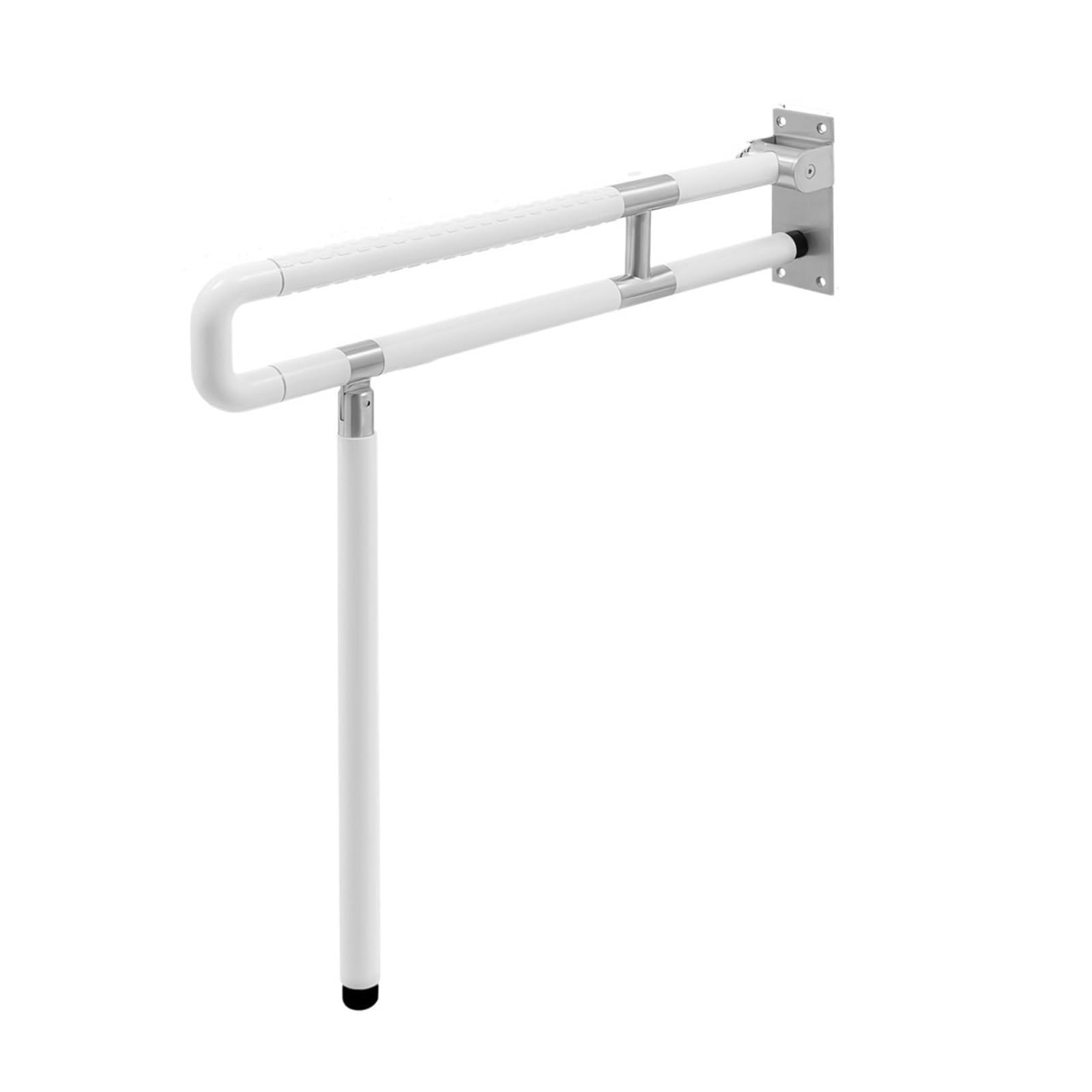 WDSOPK Bathroom ?Handles ? Foldable Safety Handrail With Textured Grip Toilet Handle Wall Grab Bar Tub Handrail For Seniors Elderly Bath Grab Bar