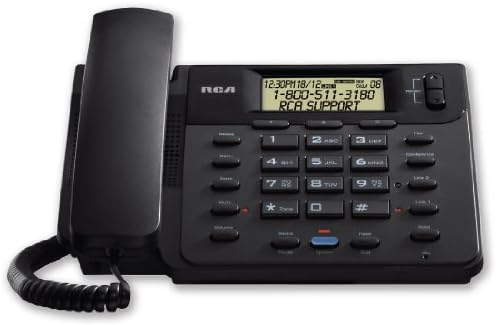 RCA 25201RE1 1-Handset 2-Line Landline Telephone