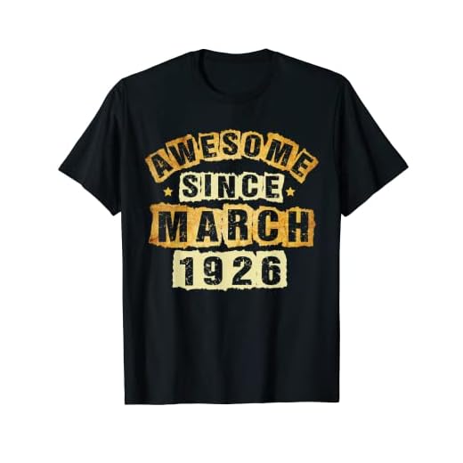 Regalos vintage de marzo de 1926 para 94 años de edad Camiseta