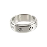 Narrow Spinner LDS CTR Ring by Ringmasters | Choose the Right Faith Ring | Keepsake LDS Jewelry