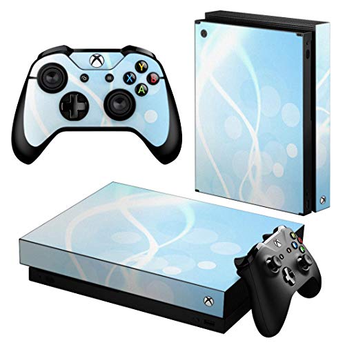 igsticker Xbox One X ��p �X�L���V�[�� ���ʁE�V�ʁE��ʁE�R���g���[���[ �S�ʃZ�b�g �G�b�N�X�{�b�N�X �V�[�� �ی� �t�B���� �X�e�b�J�[ 002175