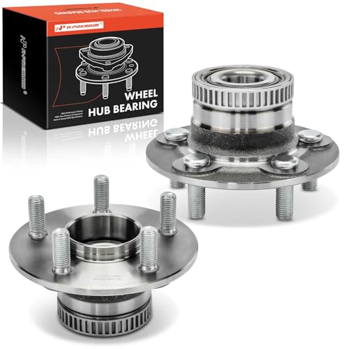 Image of Frankberg 2x Wheel Bearing Hub Wheel Hub Rear Axle Compatible with PT Cruiser PT_ 1.6L-2.4L 2000-2010 Neon II 2.0L 1999-2005 Replace# 512167