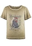marjo trachtenshirt kinder einzigartiger „Gockel-Print“ mit Schriftzug „Dorfgockl“