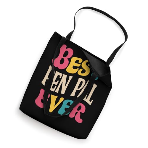 Bolso tote para regalos: 'The Best Pen Pal Ever', ideal para profesores, cumpleaños y festividades miniatura 2