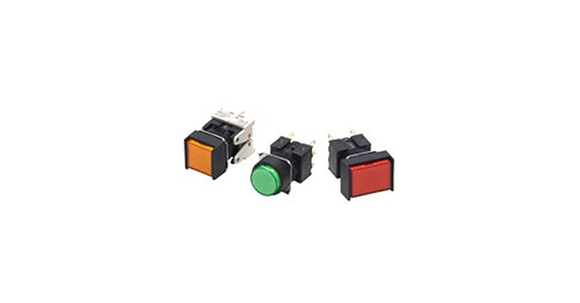 八乙女光　内輪　24本セット A165L-JRM-24D-1 押ボタンスイッチ(長方形)(LED)(丸胴形Φ16) A16
