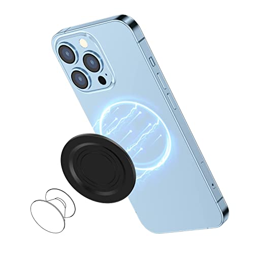 AUROX MagSafe-Basisplatte Für IPhone 15/14/13/12 – Magnetisch, Abnehmbar, Für Pop-Socket & Ringhalter, Weiß