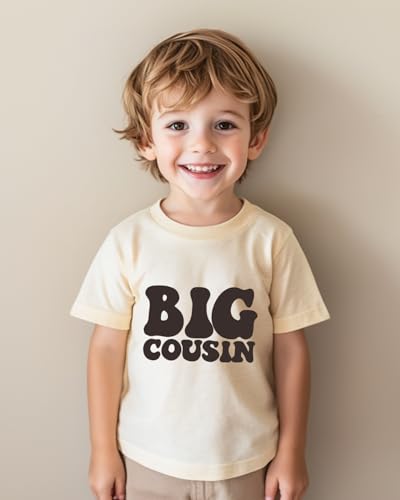 Cousin Crew Shirts for Kids Boys and Girls Baby T-Shirt Promoted to Big Cousin Toddler Summer Short Sleeve Tops Tee 2-8 Years4