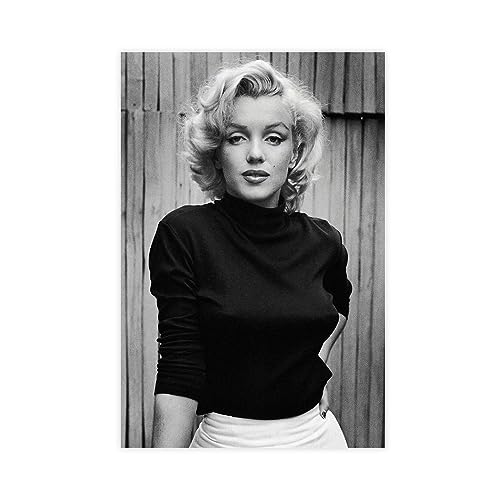 Poster su tela di Marilyn Monroe, decorazione artistica da parete...