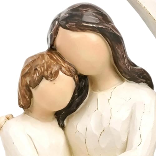 Statue Mère Fille : l'élégance d'une sculpture d'art moderne