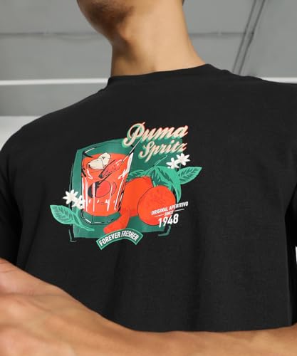 Image of Puma Men's Cotton Regular Fit T-Shirt