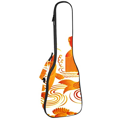 Sac à dos rembourré pour ukulélé pour les concerts en plein air et voyages