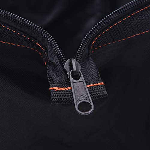 Meijia Portable Waterproof Tool Bag, Wide Mouth Open, Multi Inside Pockets For Tool Storage(14") #TOP7