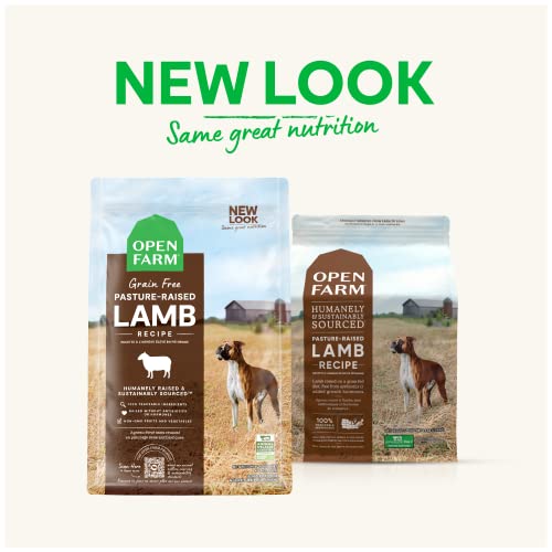 Open Farm Pasture-Raised Lamb Grain-Free Dry Dog Food, New Zealand Lamb Recipe With Non-Gmo Superfoods And No Artificial Flavors Or Preservatives, 11 Lbs #TOP1