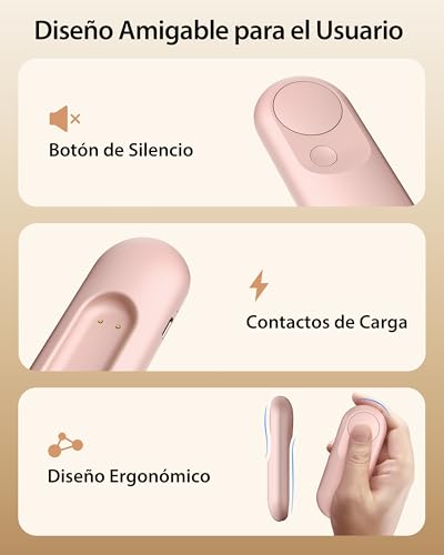 Stouchi, Pasapáginas a Distancia para Kindle Paperwhite, Colorsoft, Oasis, Scribe, Accesorios 2 en 1, Control magnético, Ligero, para Kindle, iPad o Tablet, con Correa de muñeca, Rosa - imagen 6