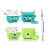 Matériau en silicone de qualité supérieure offrant une excellente protection : résistant à la poussière, aux rayures et aux chocs. Ne vous laissez pas berner par l'apparence mignonne, cette coque en silicone souple de haute qualité est très solide et durable, et ne se déforme pas facilement. C'est un excellent partenaire pour les AirPods Pro 2/Pro Earbuds.