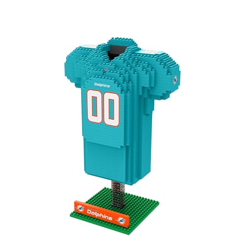 FOCO Miami Dolphins NFL 3D BRXLZ Jersey Puzzle