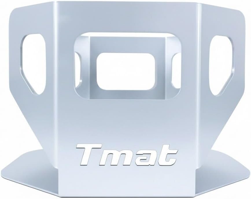 Tmat Heavy-Duty 5-Gallon Bucket Holder w/ Optional Tmat Anchors (Gray)