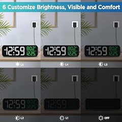 Peakeep Large Display Digital Alarm Clock for Bedrooms, Desk Table Clocks for Living Room Office photo Peakeep Large Display Digital Alarm Clock for Bedrooms, Desk Table Clocks for Living Room Office