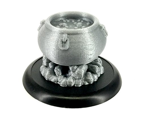 Miniature Bubbling Cauldron 28mm Scale 3D Printed Unpainted