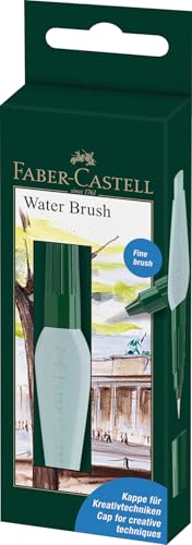 Faber-Castell 185104 - Wassertankpinsel fine, Art & Graphic, 6 ml Fassungsvermögen, Aquarell Pinselstift