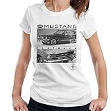 Mercancía oficial Ford Mustang Fastback Logo Women\'s T-Shirt