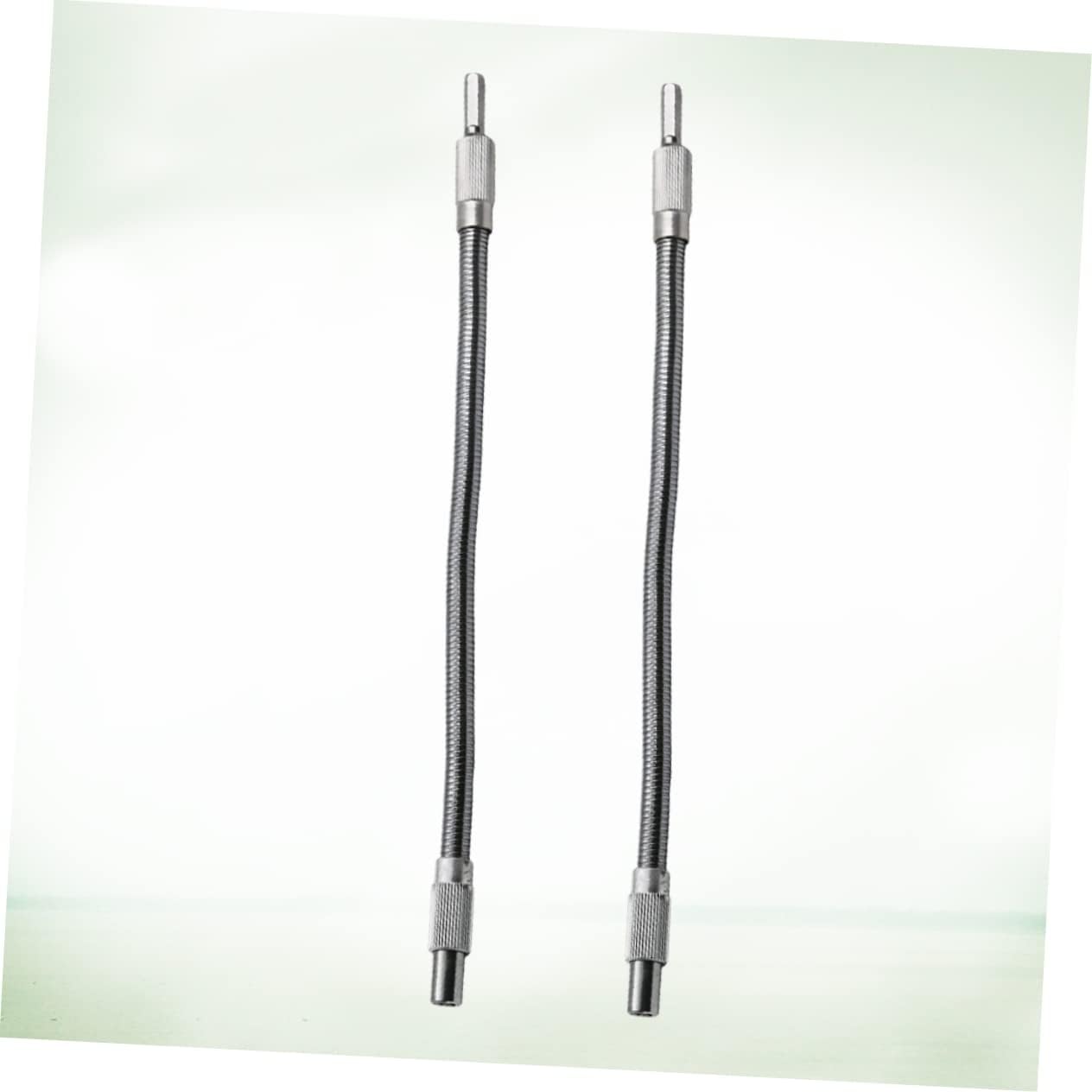 Artibetter 2pcs Metal Flexible Extension Shaft for Drill Bit Extender Holder Adapter Easy to Use