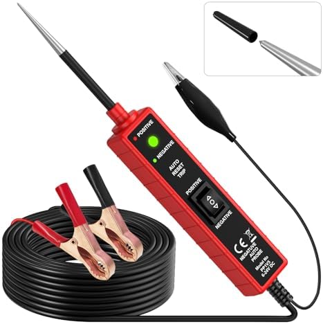 OBDMONSTER Power Circuit Probe Tester Automotive, 6V-24V DC Car Test Light Circuit Short&Open Finder Car Circuit Tester Diagnostic Tool with Continuity/Component/Grouding/Polarity Test