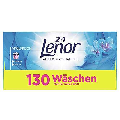 Waschpulver Lenor Aprilfrisch 8,45 kg für 130 Waschladungen