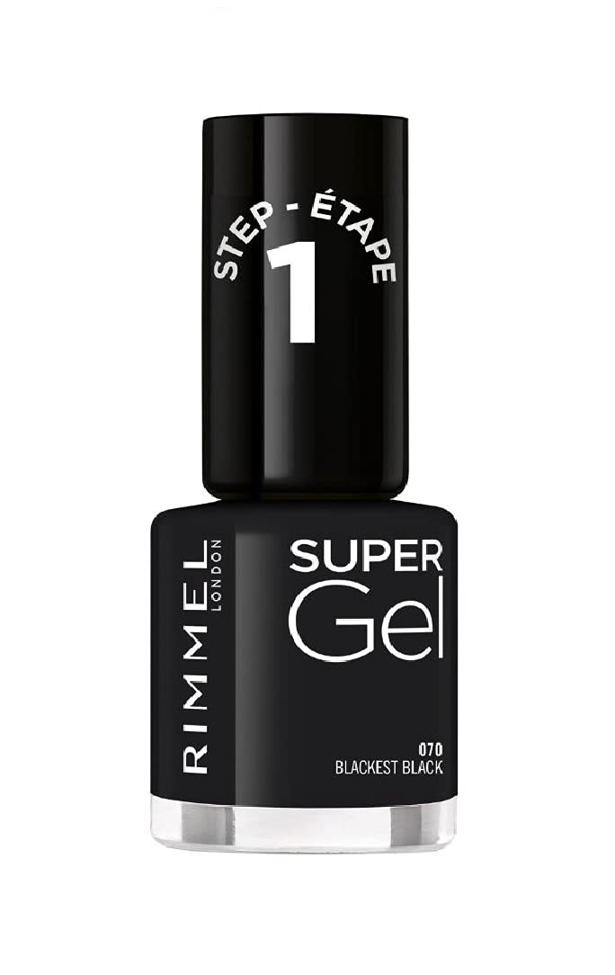 Rimmel Black Obsession Super Gel Nail Polish 12ml
