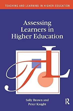 Assessing Learners in Higher Education book cover