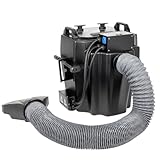 6000W Dry Ice Fog Machine, 110V Party Low Lying Smoke Machines w/Tube, DJ Stage Effect Manual Control 22lbs of Dry Ice Tank Capacity w/Nozzle&Two handles for Halloween Festival, Black ﻿