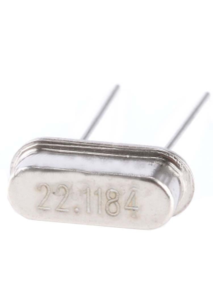 100 Pieces 22.1184MHz DIP-2 22.1184M HC-49S 22.1184Quartz Crystal