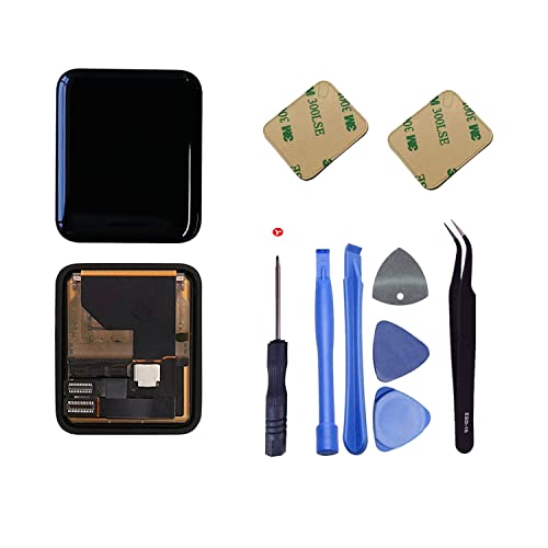 Ogodeal Screen Replacement For Apple Watch Series 1 A1802 and (1st Generation) A1553 LCD and Digitizer Screen Assembly Repair Kit with Repair Tool Set 38mm Sport Version