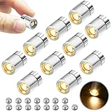 Diseño único: Nuestras mini luces LED son pequeñas y elegantes, fáciles de transportar y ahorran espacio. Son pequeñas, brillantes, duraderas y de larga duración.