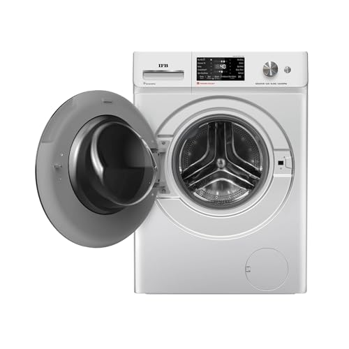 Image of IFB 8 Kg 5 Star Front Load Washing Machine 2X Power Steam (Senator SXN 8014K, 1400 RPM, 2024 Model, Rich Silver, Touch Control In-built Heater, 4 years Comprehensive Warranty)