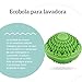 Irisana 72.IR20X2 - Ecobola doble para lavadora, color verde agua, pack de...