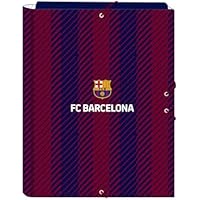 F.C. BARCELONA - Carpeta Folio con 3 Solapas, Ideal para Niños