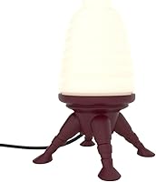 Vista 15 de Space Age Sci-Fi Midcentury Modern Hive Lamp Light LED Spaceship Inspired MCM Midmod 60s Office Desk Home Décor Lighting Dimmer Made In USA (Pink)