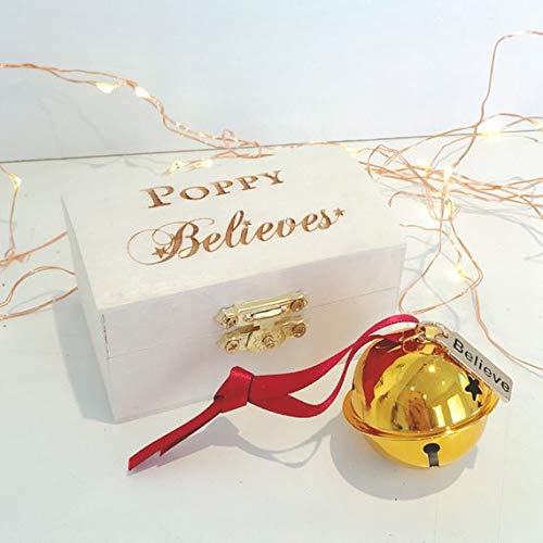 Personalised Polar Express Bell | I Believe Bell | Christmas Decoration